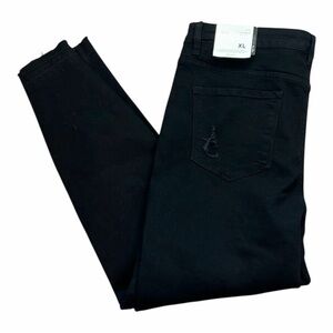 Kancan Black Distressed Jeans